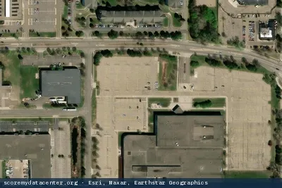 Vue aérienne du site H5 Data Centers Minneapolis