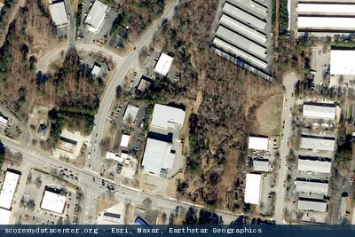 Aerial view of HOSTED SOLUTIONS ACQUISITION - NORTH Raleigh ** INACTIVE **