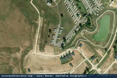 Aerial view of Houston Bunker