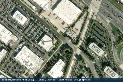 Aerial view of IC2NET Data Center