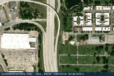 Aerial view of Jackson Technical Datacenter