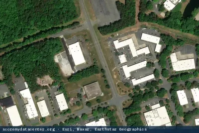 Aerial view of Level(3) Charlotte