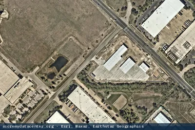 Aerial view of LightEdge Austin 2 (AUS2)
