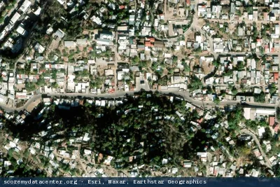 Vue aérienne du site MDC Nogales