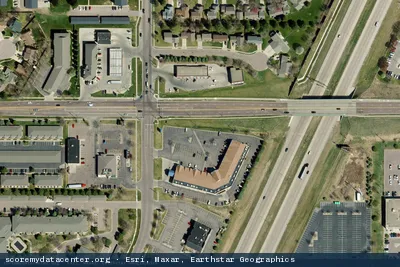 Aerial view of Midco Sioux Falls