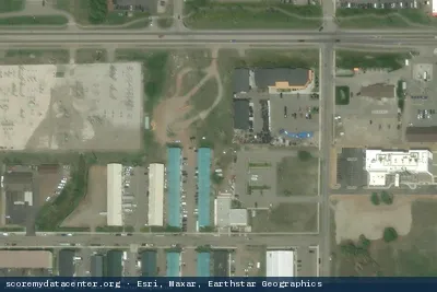 Aerial view of Montana Opticom