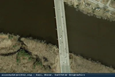 Aerial view of Navisite Andover