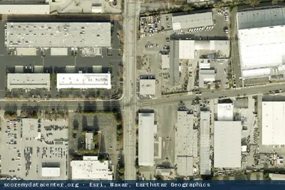 Aerial view of Navisite Santa Clara
