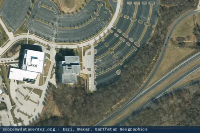 Aerial view of ORACLE KC-7/8 DATA CENTERS