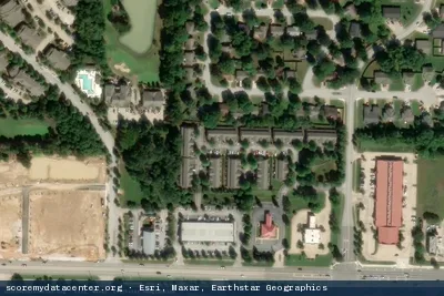 Aerial view of OzarksGo Fayetteville