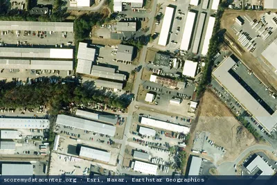 Aerial view of Pixel Factory Data Center