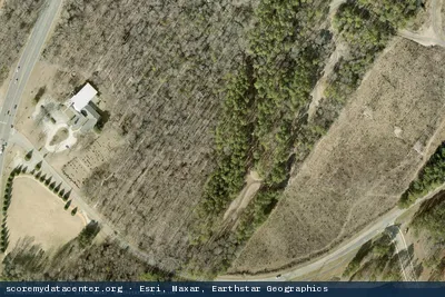 Aerial view of QTS Charlotte (CTL1)