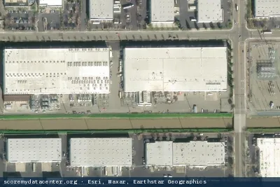 Aerial view of RagingWire CA2 - NTT