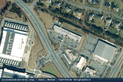 Aerial view of RagingWire VA4 - NTT