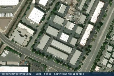 Aerial view of Roller Network (Reno, NV)