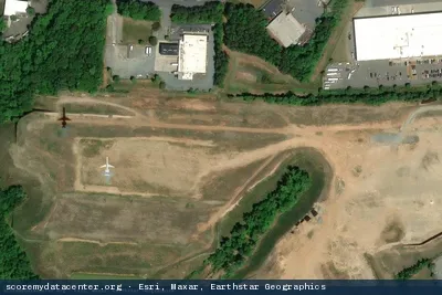 Aerial view of ScaleMatrix Charlotte Data Center US-East 01