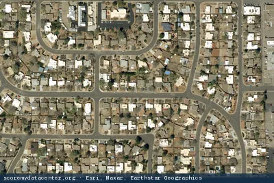 Aerial view of Southwest Cyberport Albuquerque