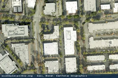 Aerial view of Stack Infrastructure Silicon Valley SVY01