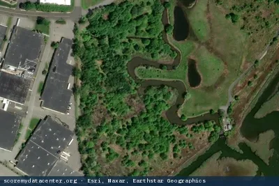 Vue aérienne du site Sungard AS Carlstadt 777