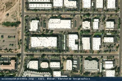 Aerial view of Sungard AS Scottsdale