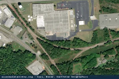 Vue aérienne du site TECFUSIONS CLARKSVILLE LLC