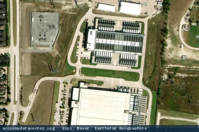 Aerial view of TierPoint Dallas2 - Allen