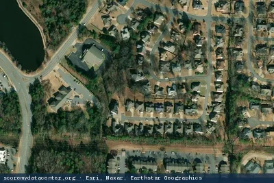 Aerial view of TIerPoint Little Rock