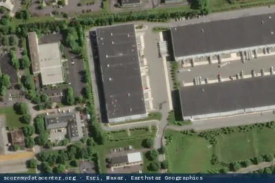 Vue aérienne du site TIERPOINT LLC/BETHLEHEM 2 DATA CTR