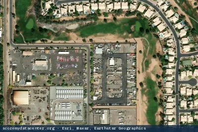 Vue aérienne du site US Signal AZ01 - Phoenix