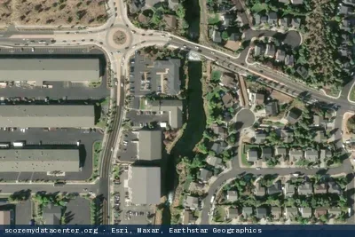 Aerial view of US Signal OR01 - Bend