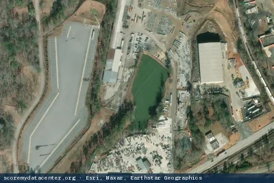 Vue aérienne du site VANTAGE DATA CENTERS GA1 LLC