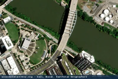 Vue aérienne du site XO Nashville